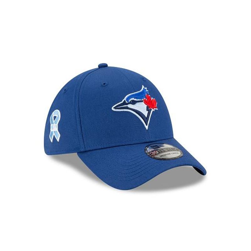 MLB Toronto Blue Jays Father's Day 39Thirty Stretch Fit (CAR9484) - Blue New Era Caps